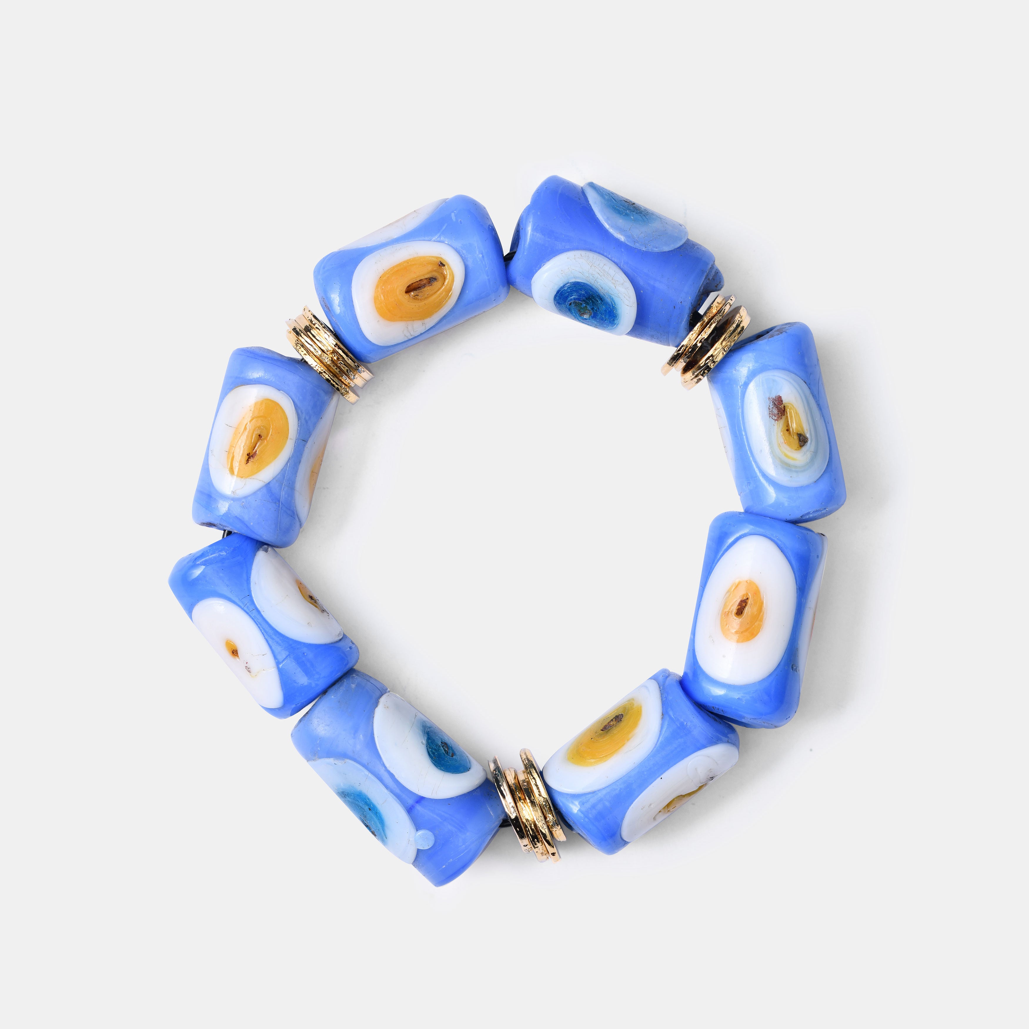 Glass Evil Eye Bracelets / Resort 24