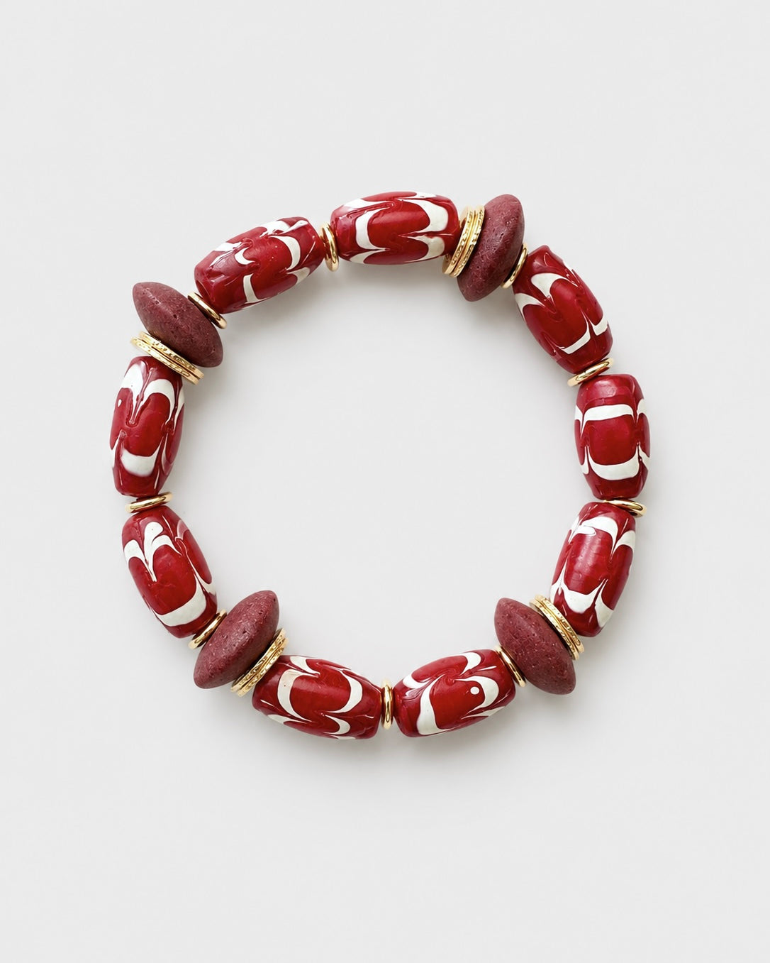 Bracelets en perles de verre Java noires / Automne 2023 / DROP I