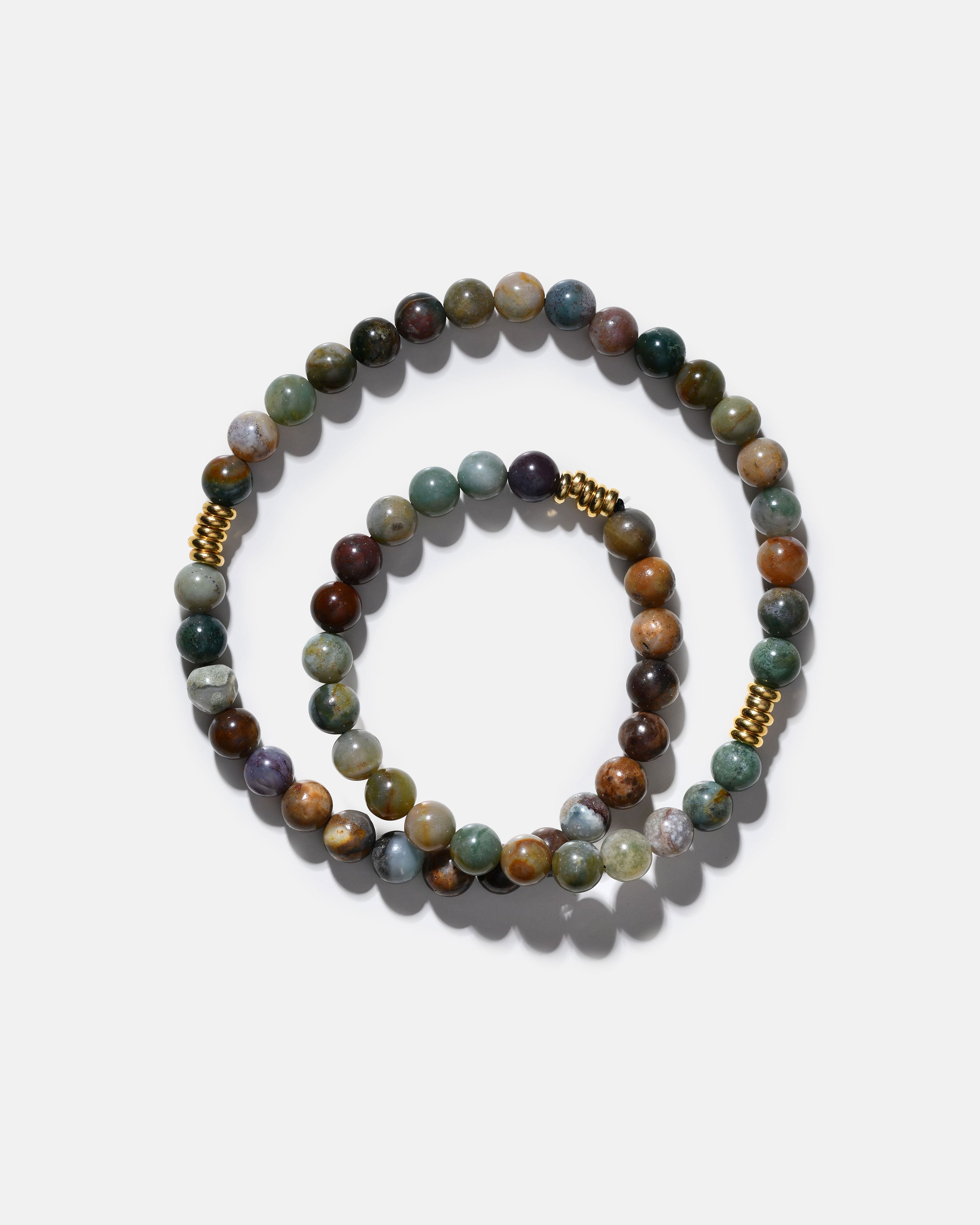 Bini Necklace 2025 Dark Green Jasper