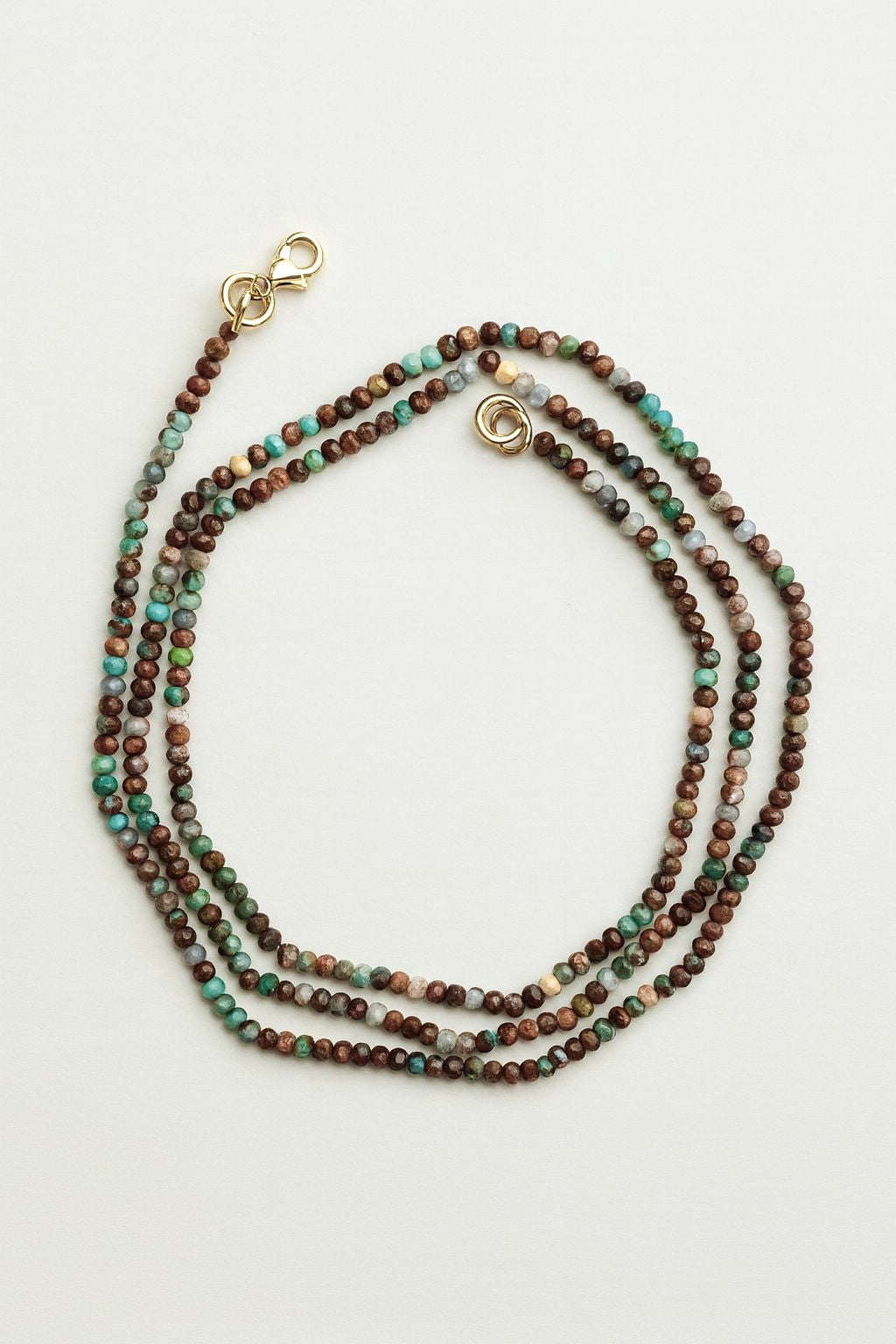 FW25 Mini Krisopraz Karışık Sautoir