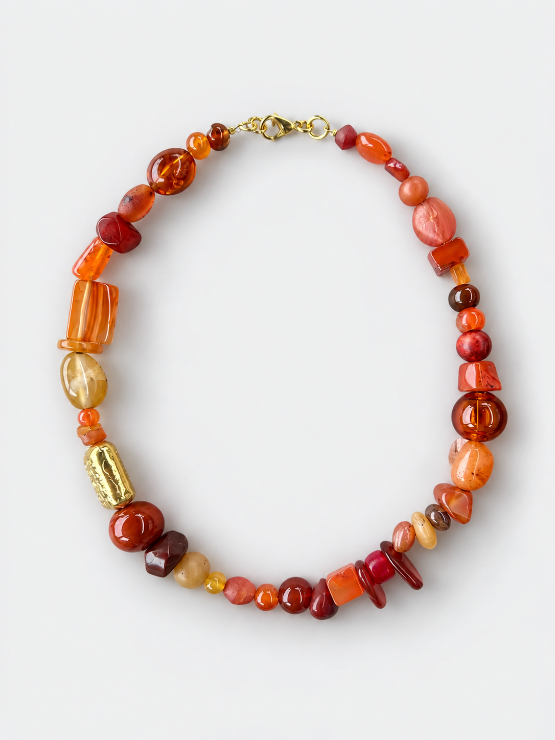 FW26-27 Vintage Carnelian Medley Necklace