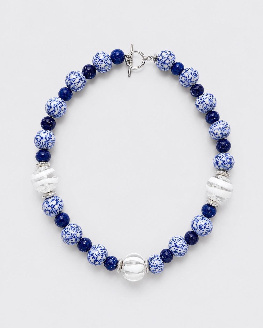 FW26-27 Floral in Blue Necklace