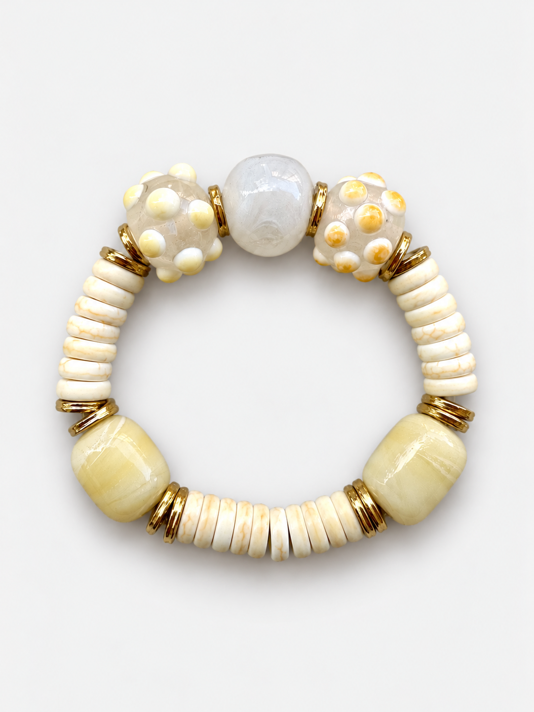 Cabalette Bracelet in White
