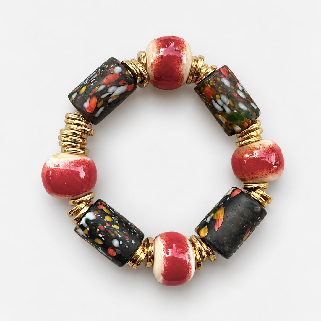 Cabalette Bracelet in Red