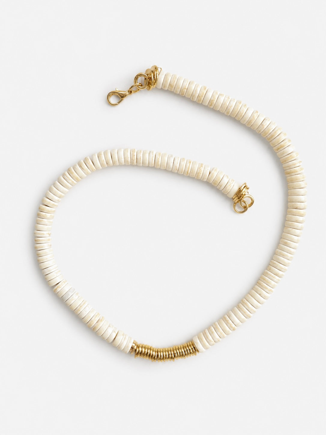 Mini Bini Necklace White