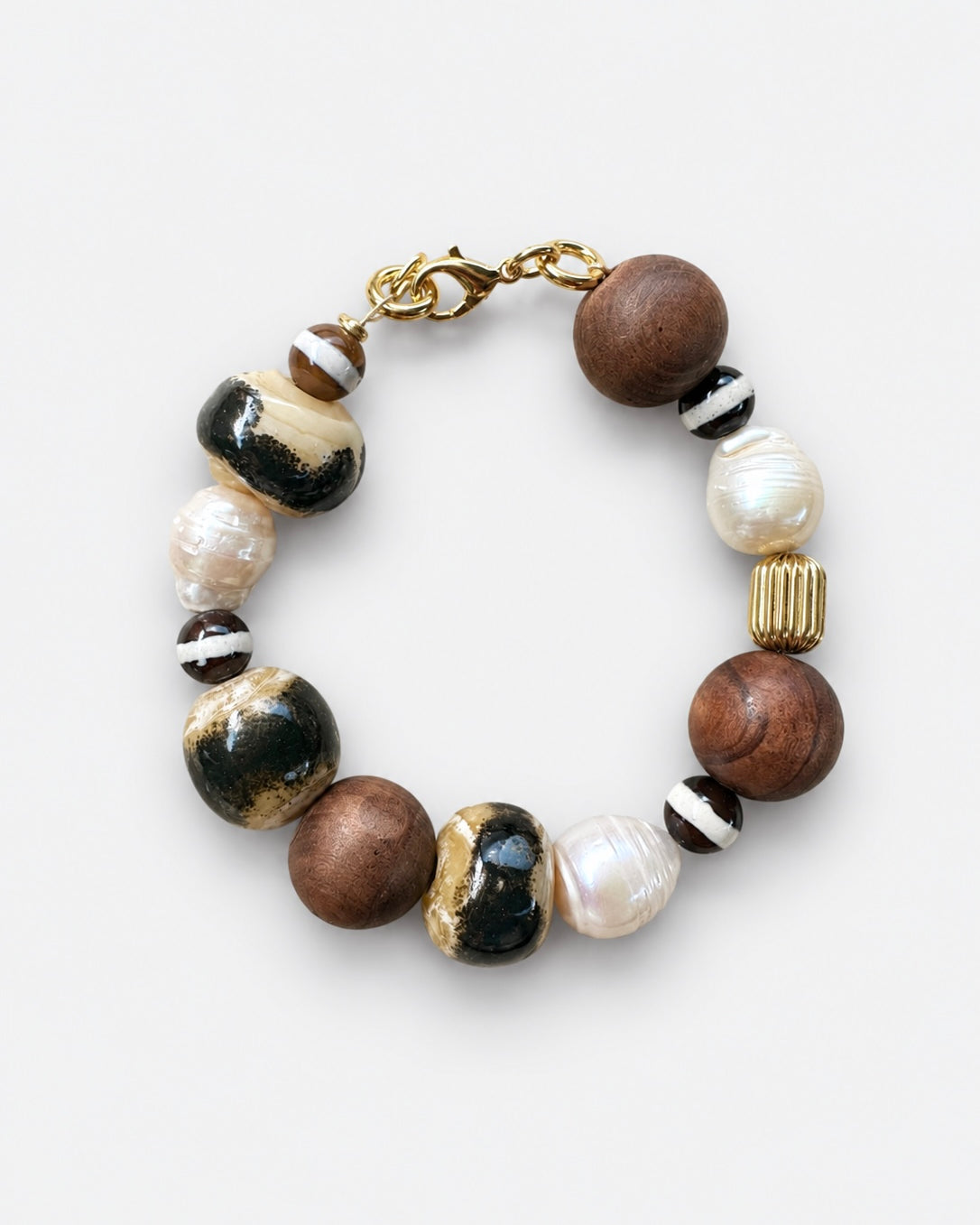 Velia Bracelet in Black&Brown