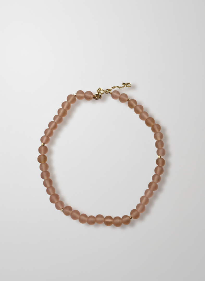 Pale pink necklace