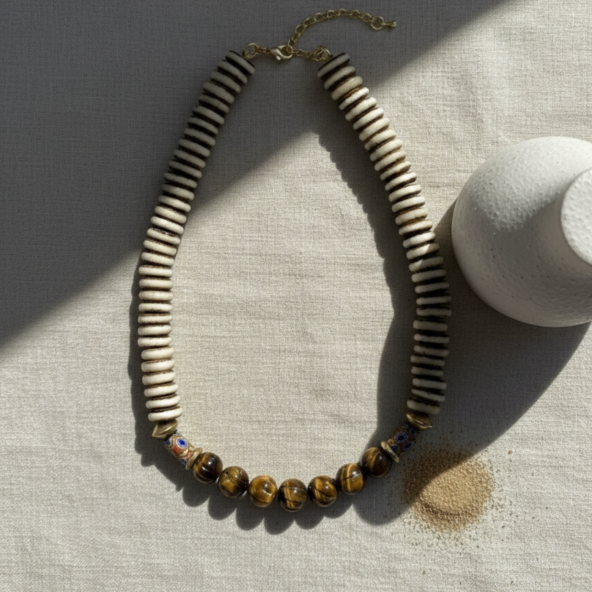 Kaplan Gözü Tortuga Kolye