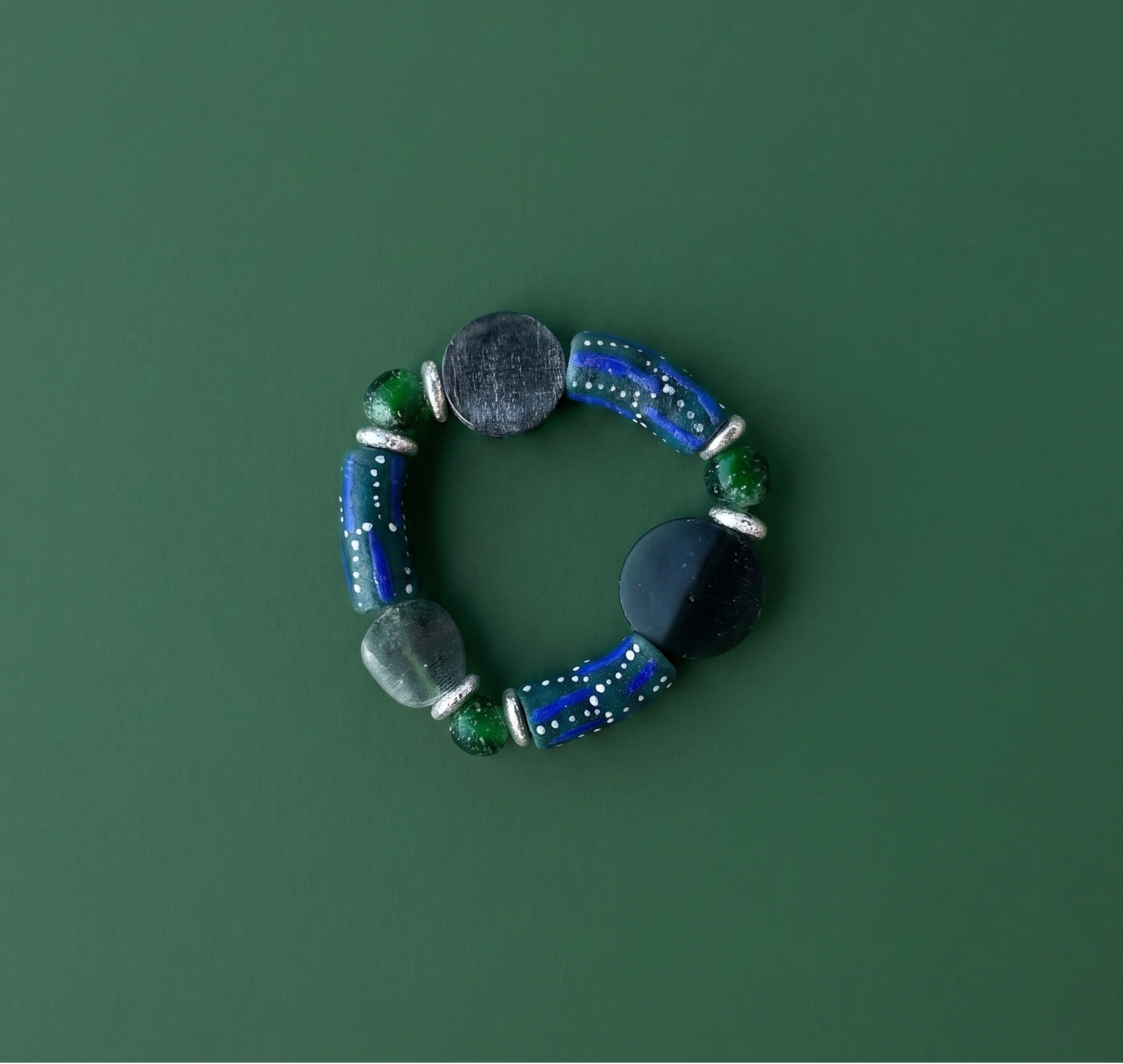 Tides Bracelet in Jade
