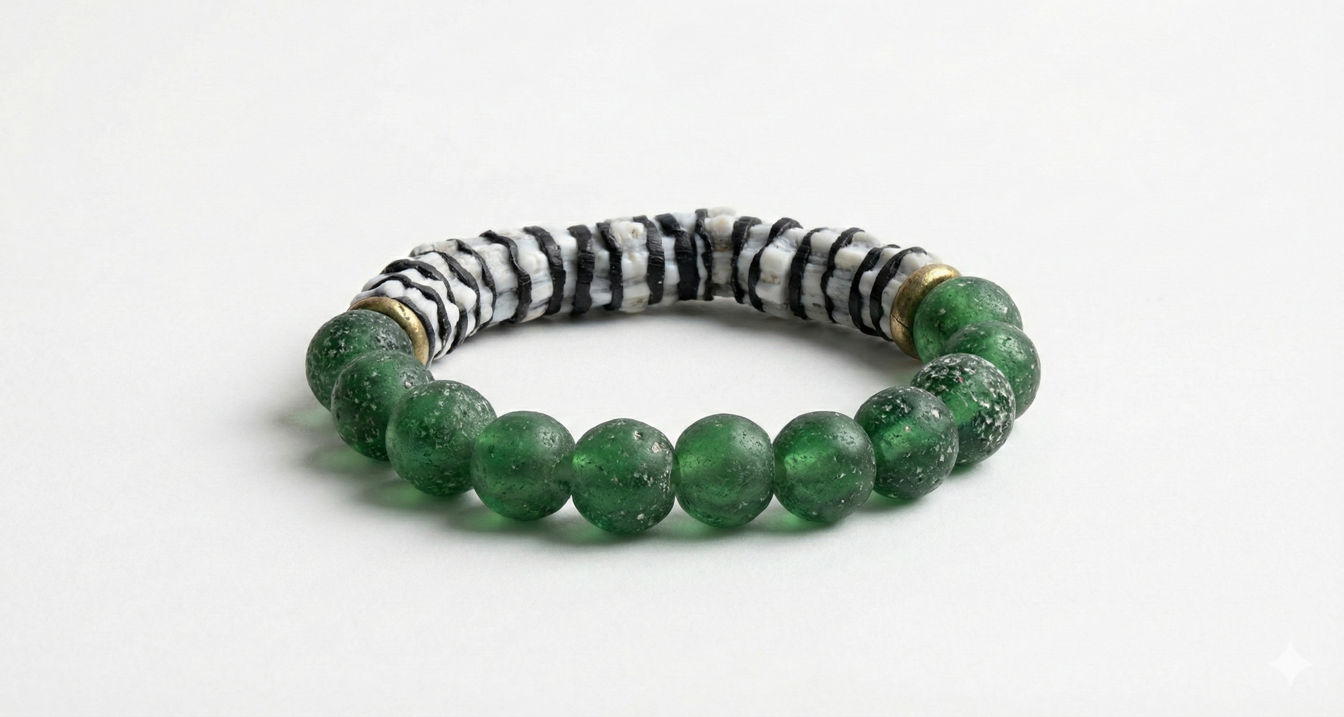 Flor Bracelet in Green