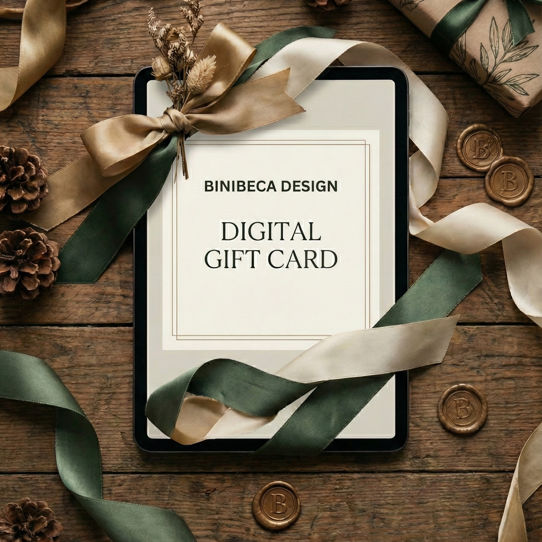BiniBeca Tasarım Hediye Kartları