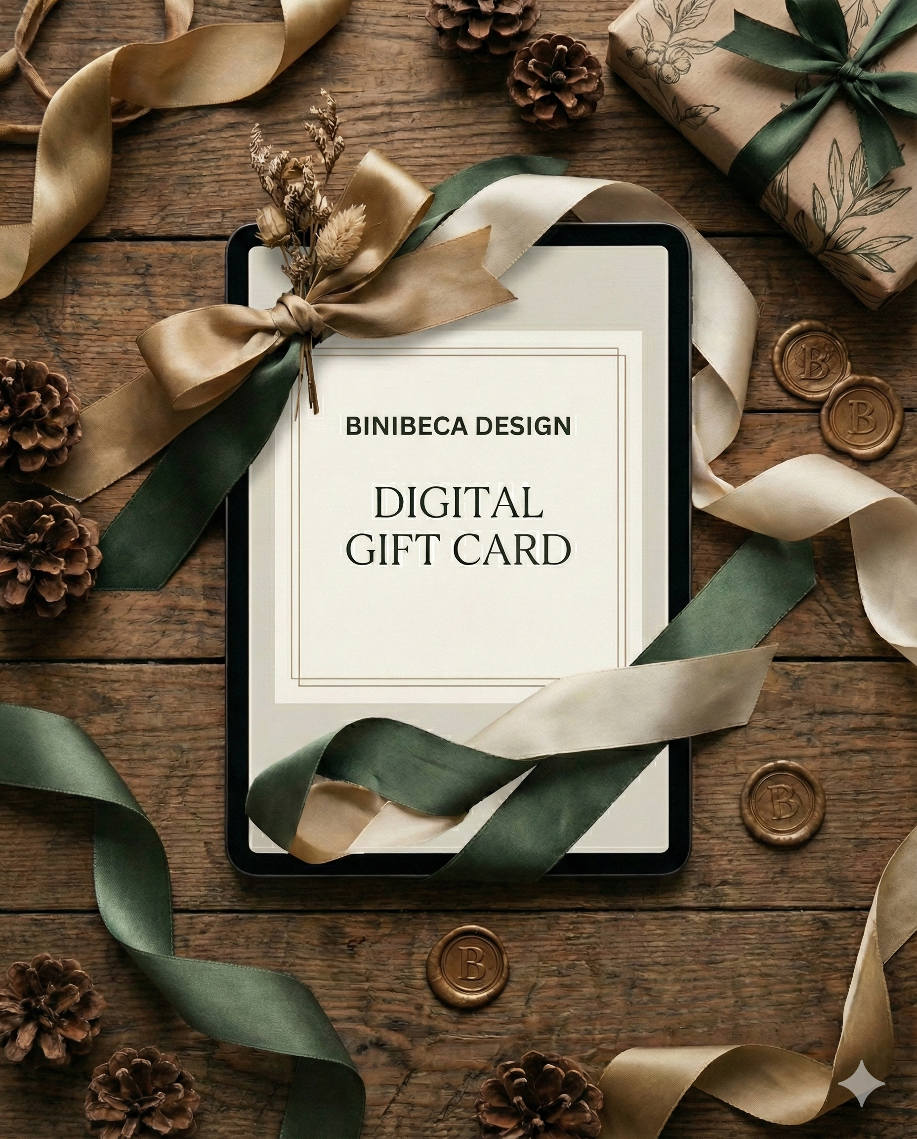 BiniBeca Tasarım Hediye Kartları