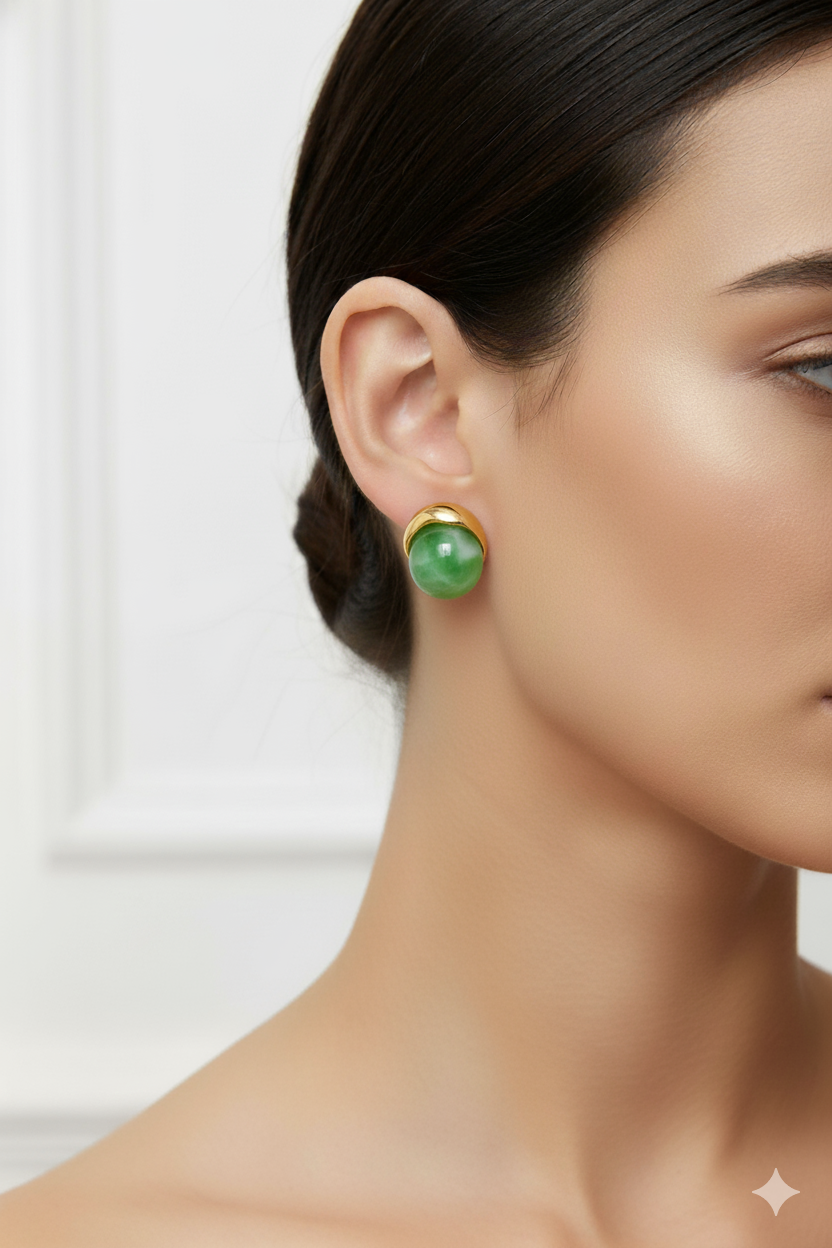 Boucles d'oreilles en acier inoxydable FW25 Quatre