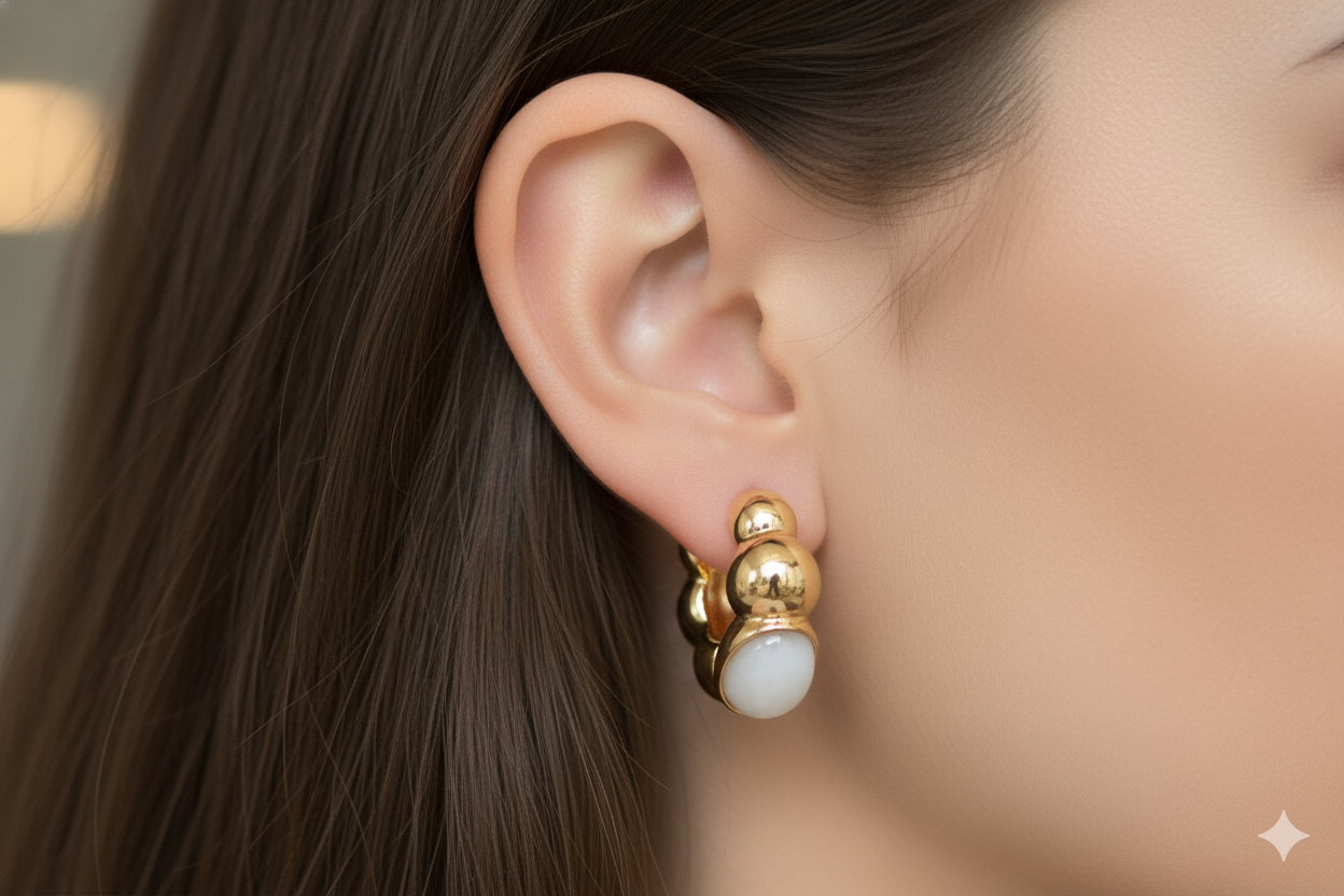 FW25 Stainless Steel Earrings Seven