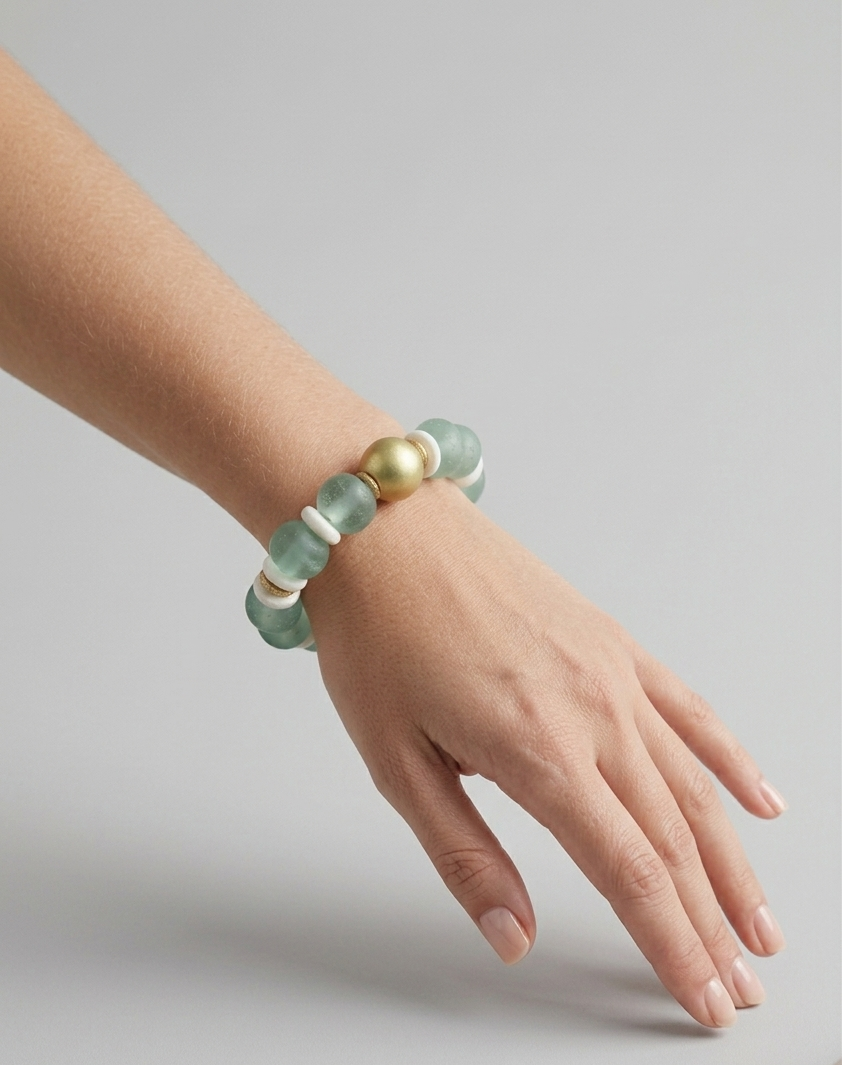 Minty summer bracelet
