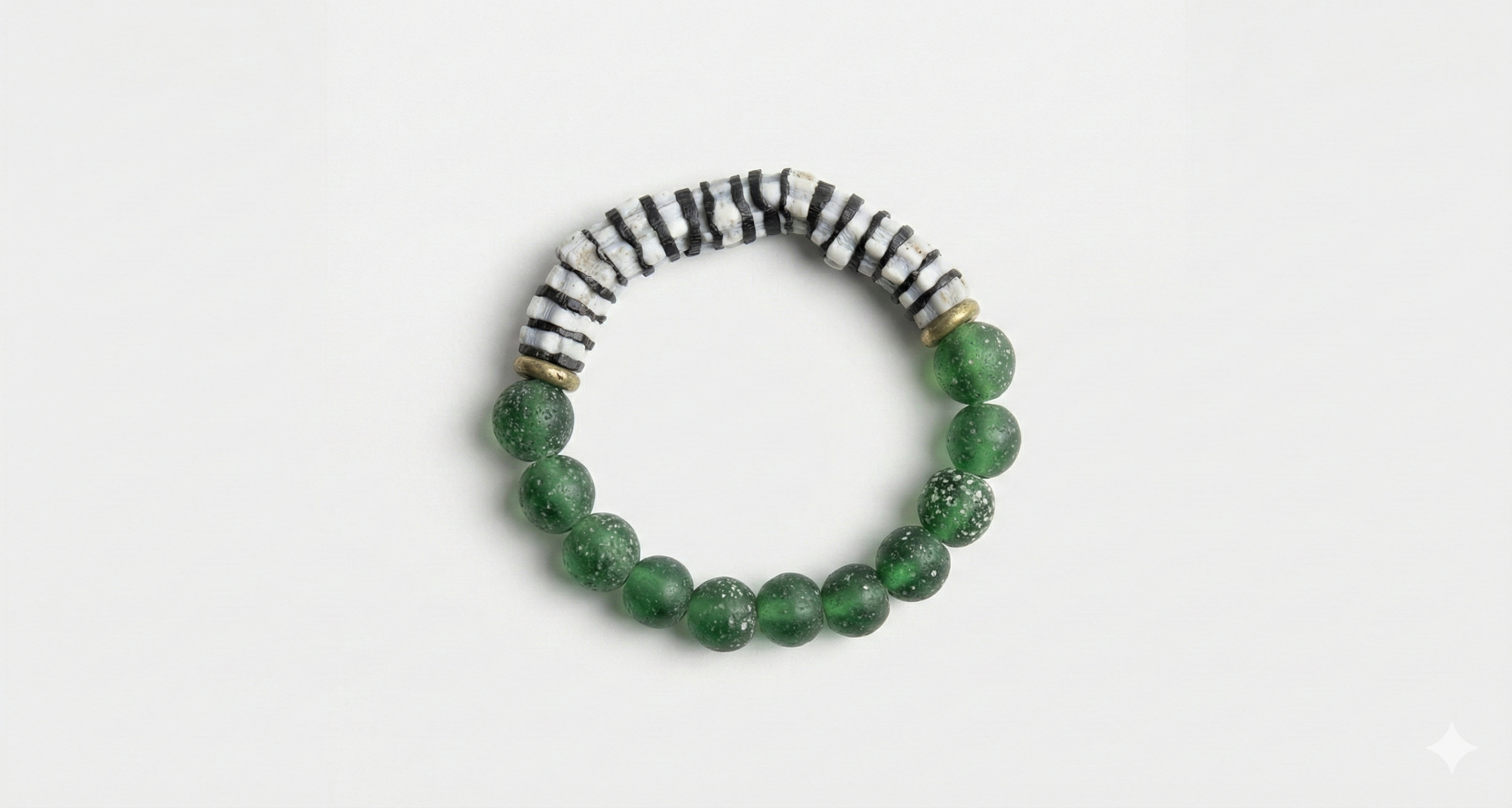 Flor Bracelet in Green