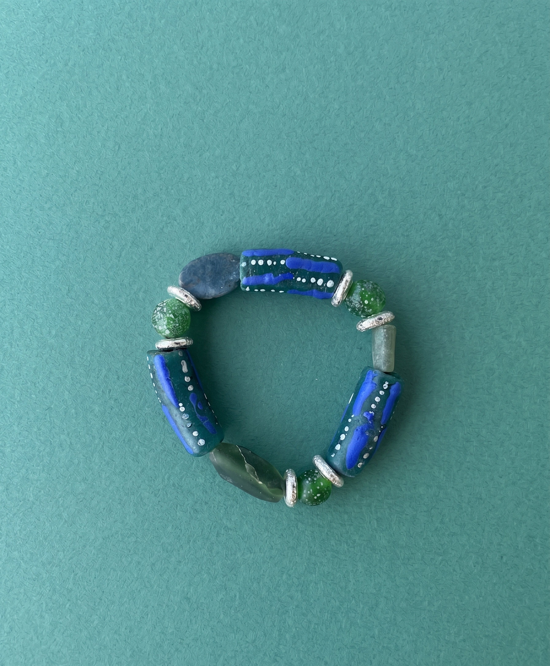 Tides Bracelet in Jade