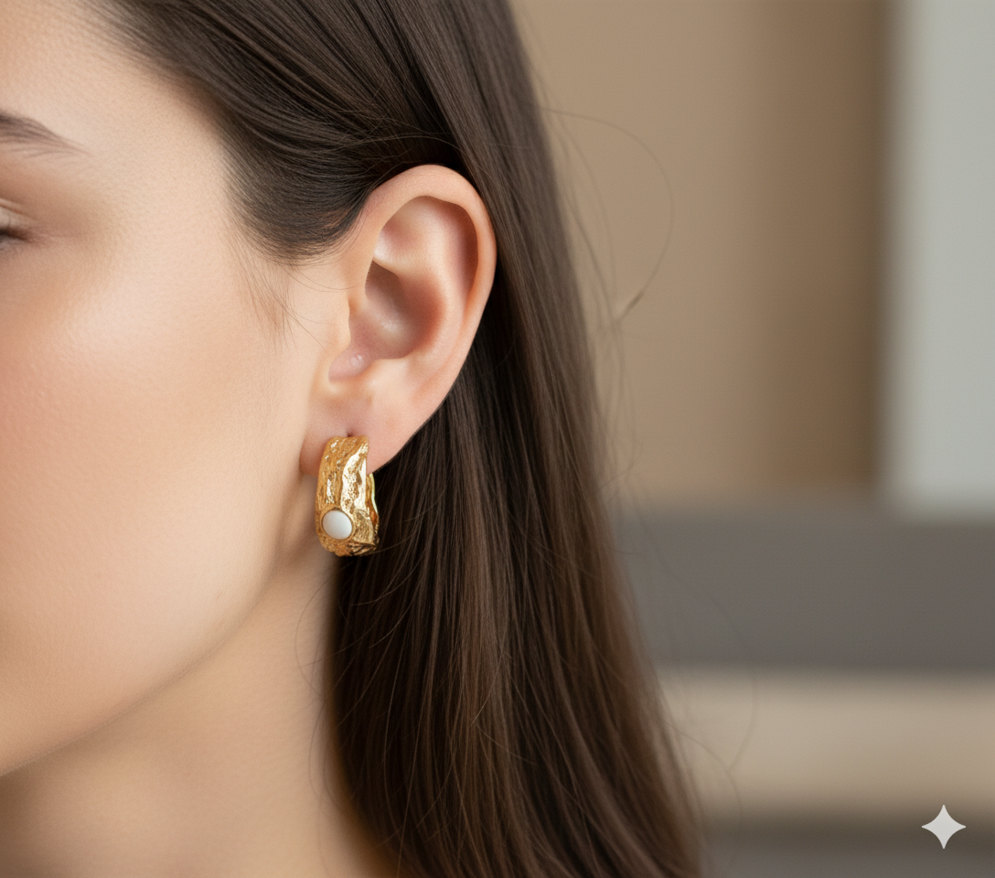 FW25 Paslanmaz Çelik Küpe 2