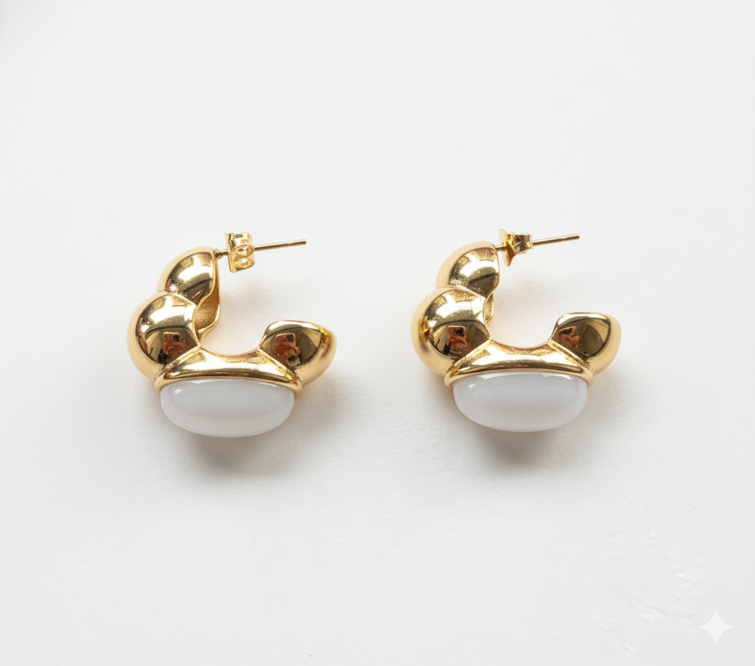 FW25 Stainless Steel Earrings Seven