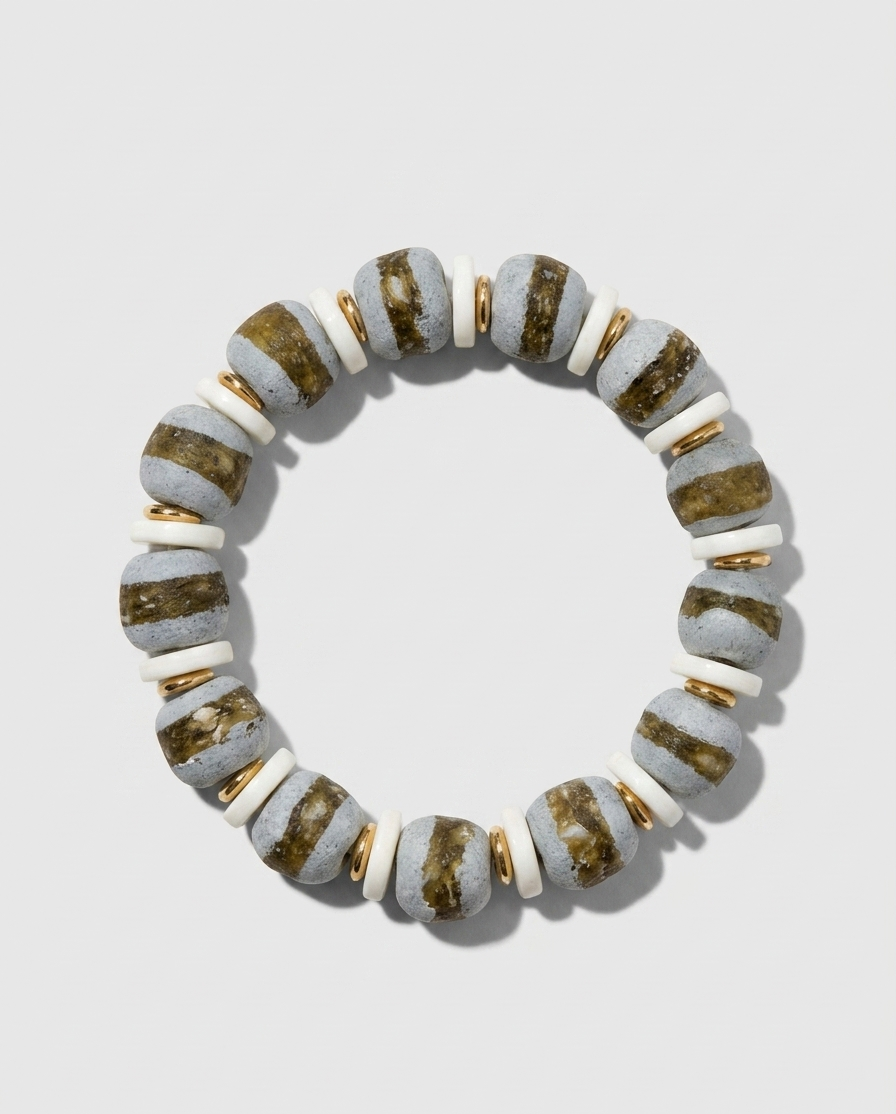 Summer Krobo Beads Bracelets