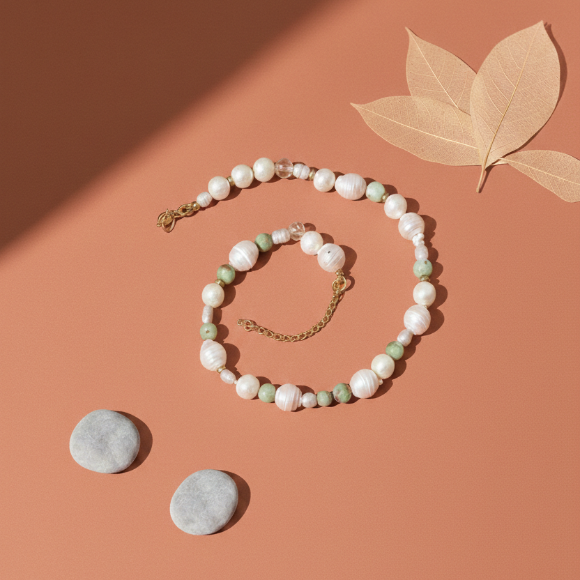 Holiday Pearl Medley Necklaces