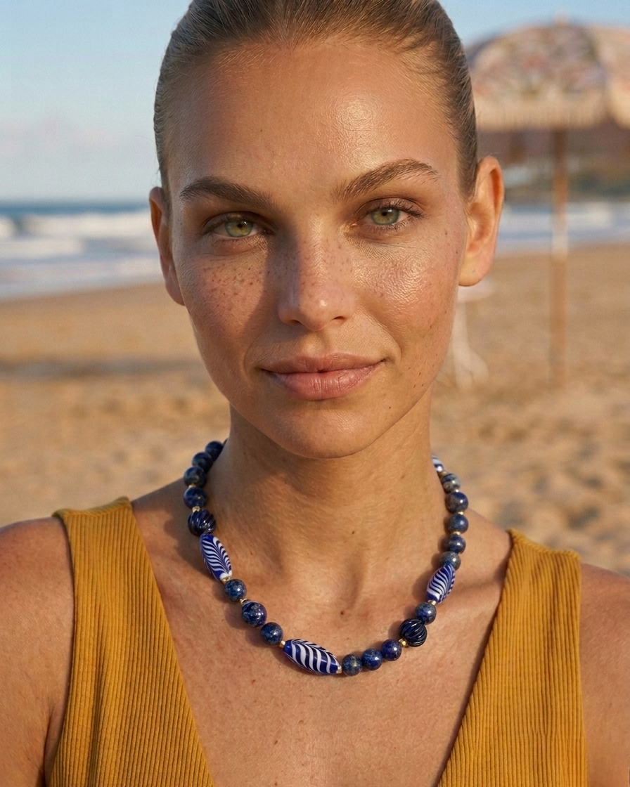 Stone Tortuga Necklace
