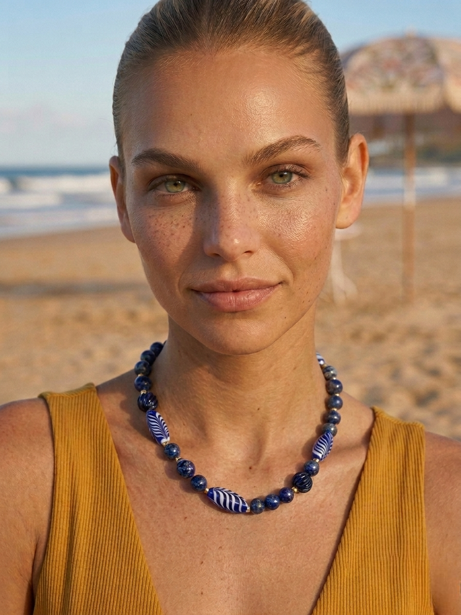 Stone Tortuga Necklace