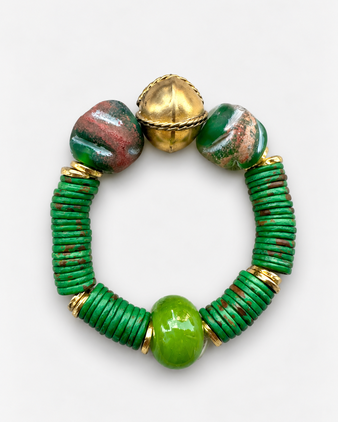 Cabalette Bracelet in Green