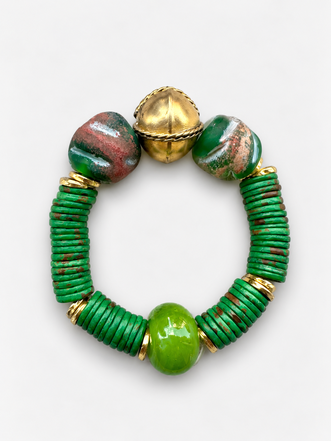 Cabalette Bracelet in Green