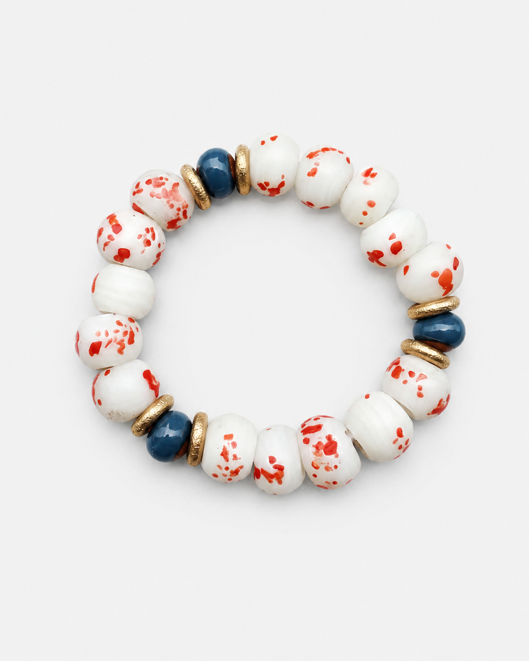 Red Sprinkled Bracelet