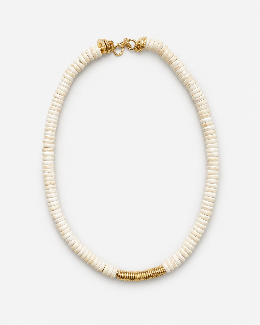 Mini Bini Necklace White