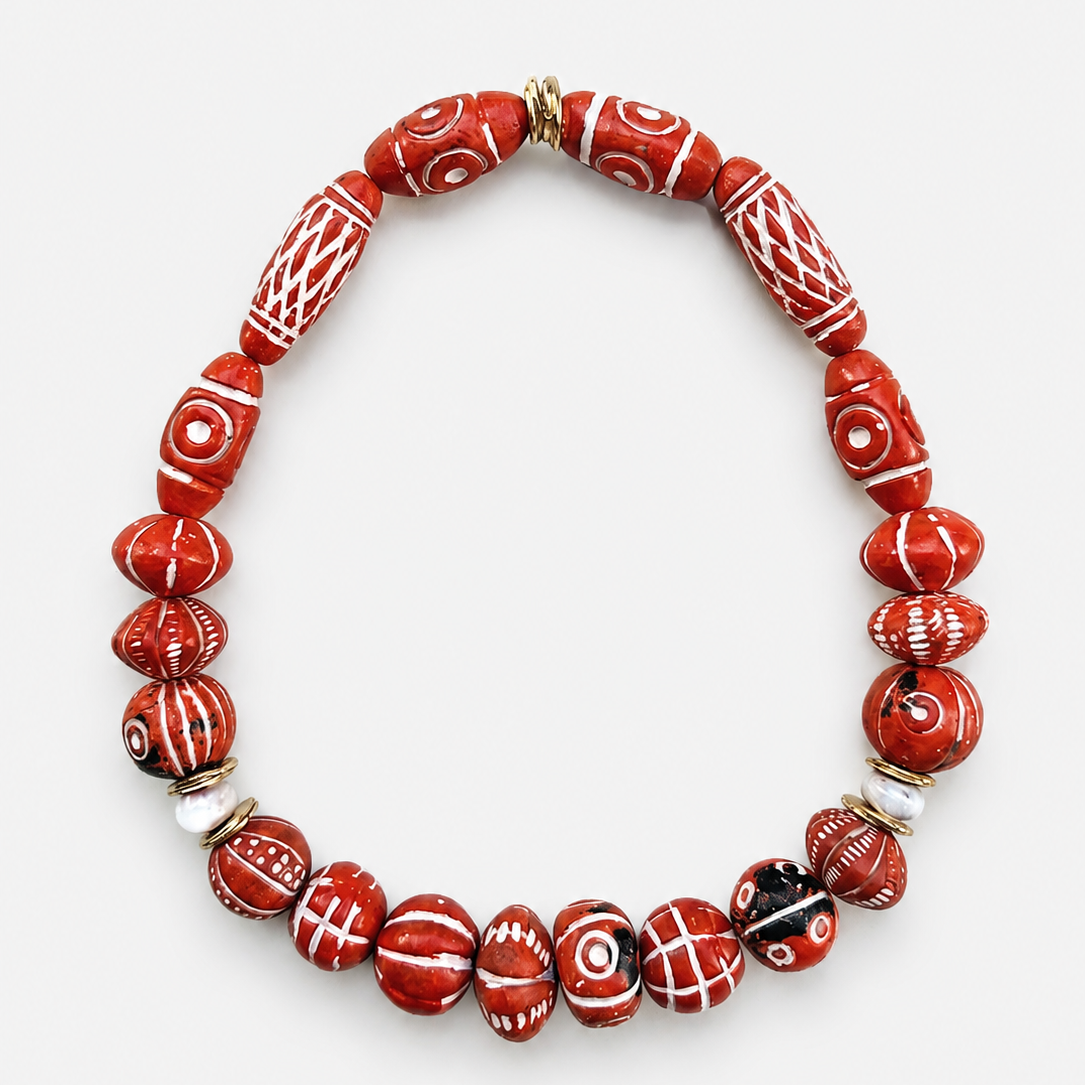 Orange Terra Necklace