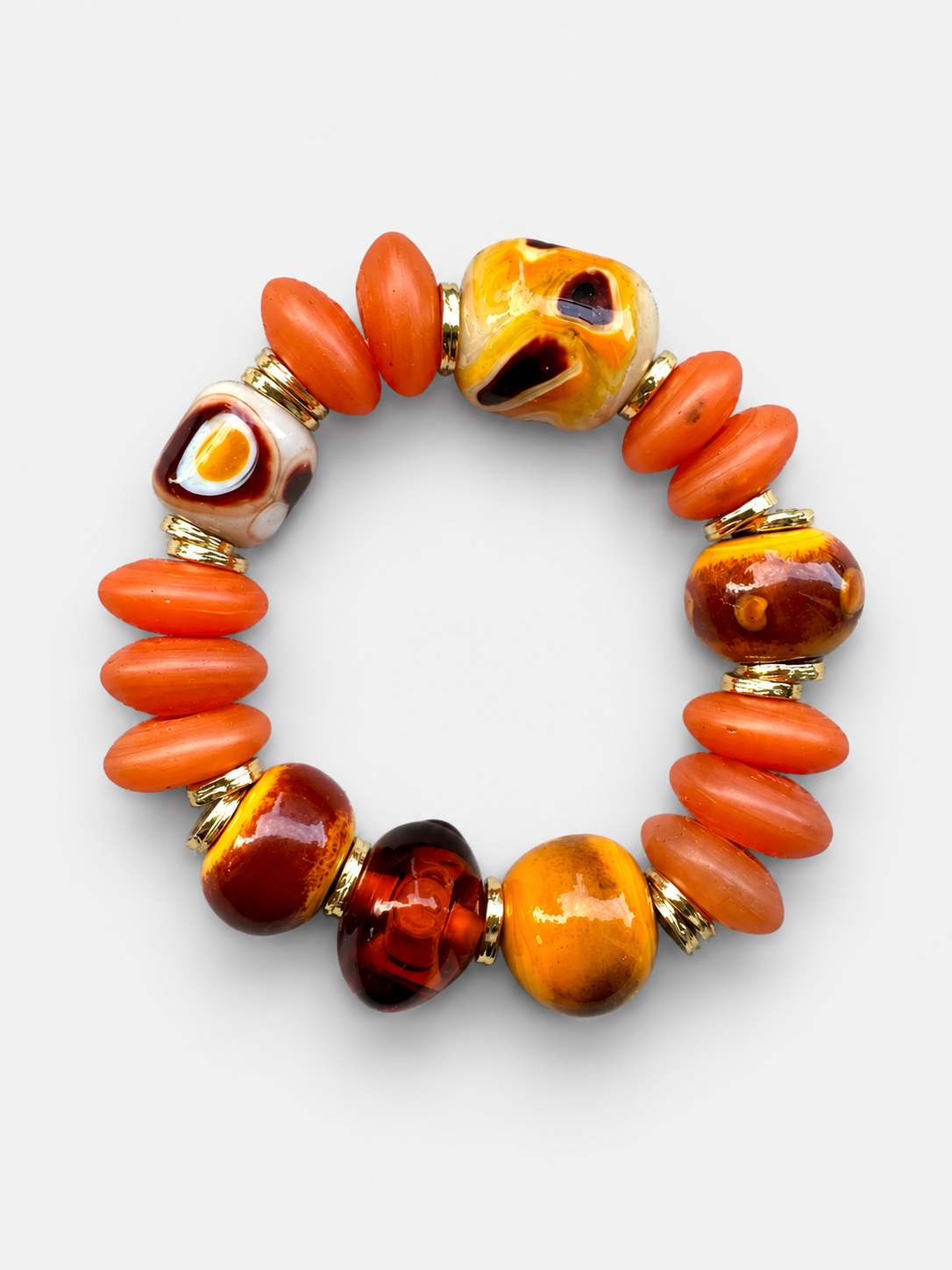 Cabalette Bracelet in Orange