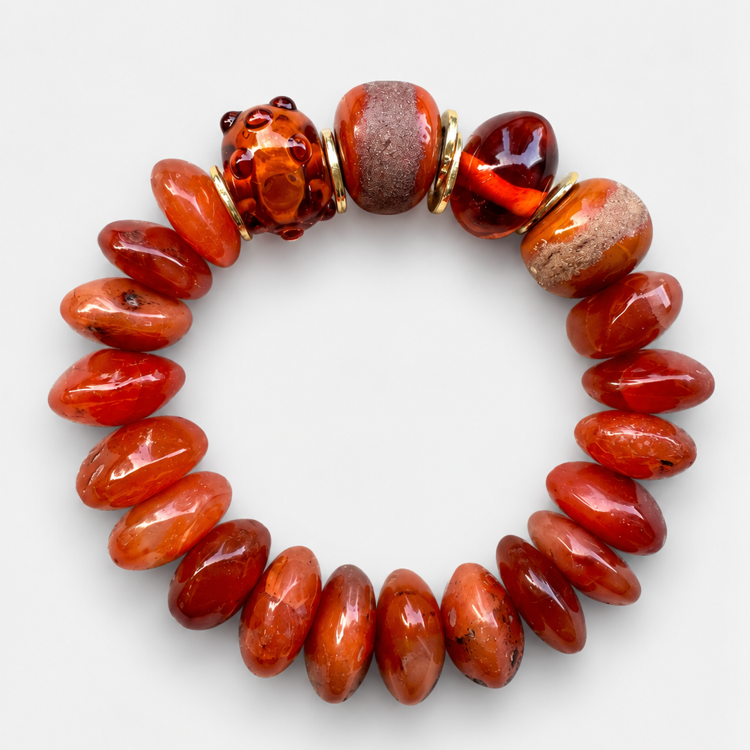 Cabalette Bracelet in Orange