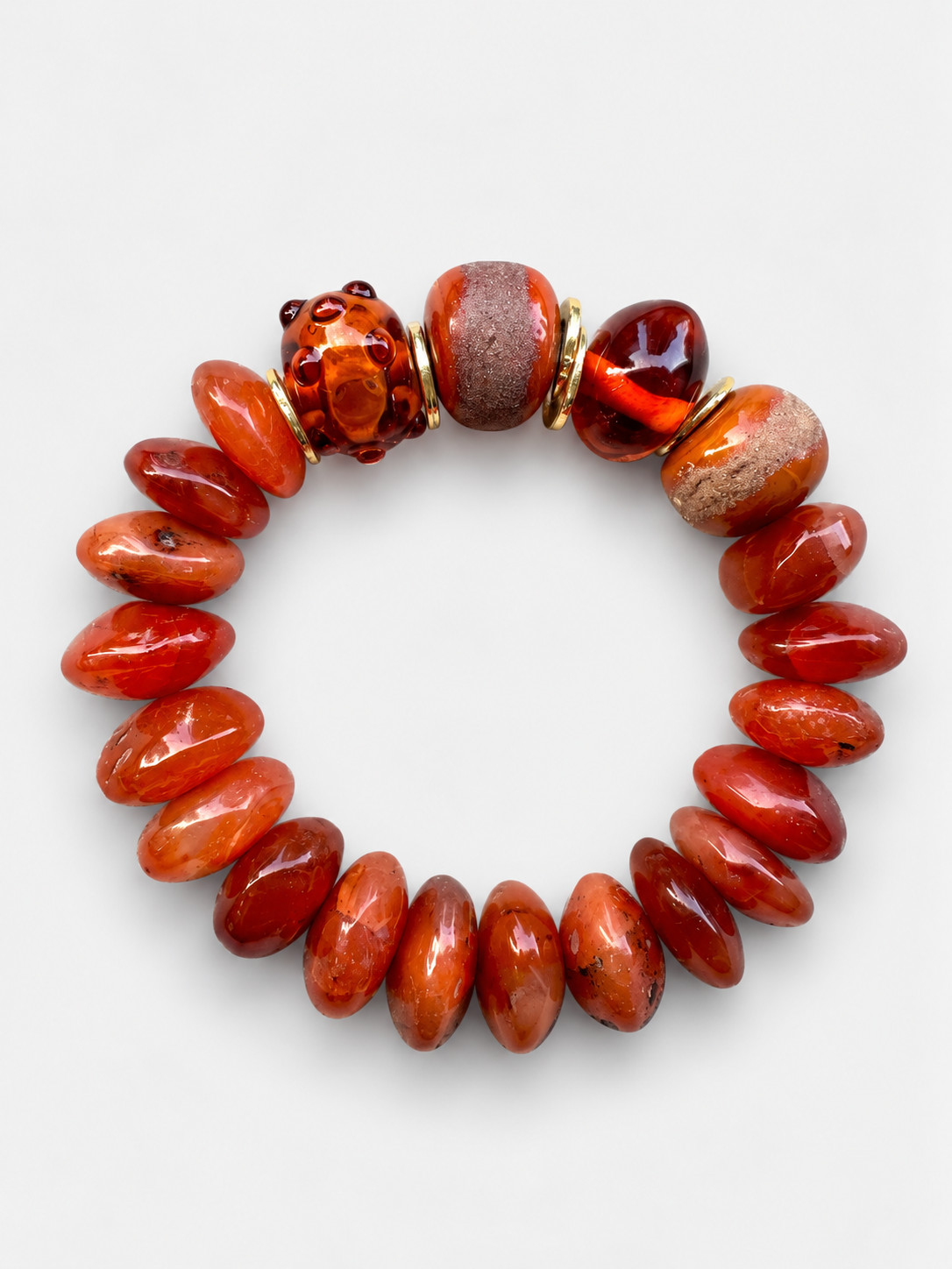 Cabalette Bracelet in Orange