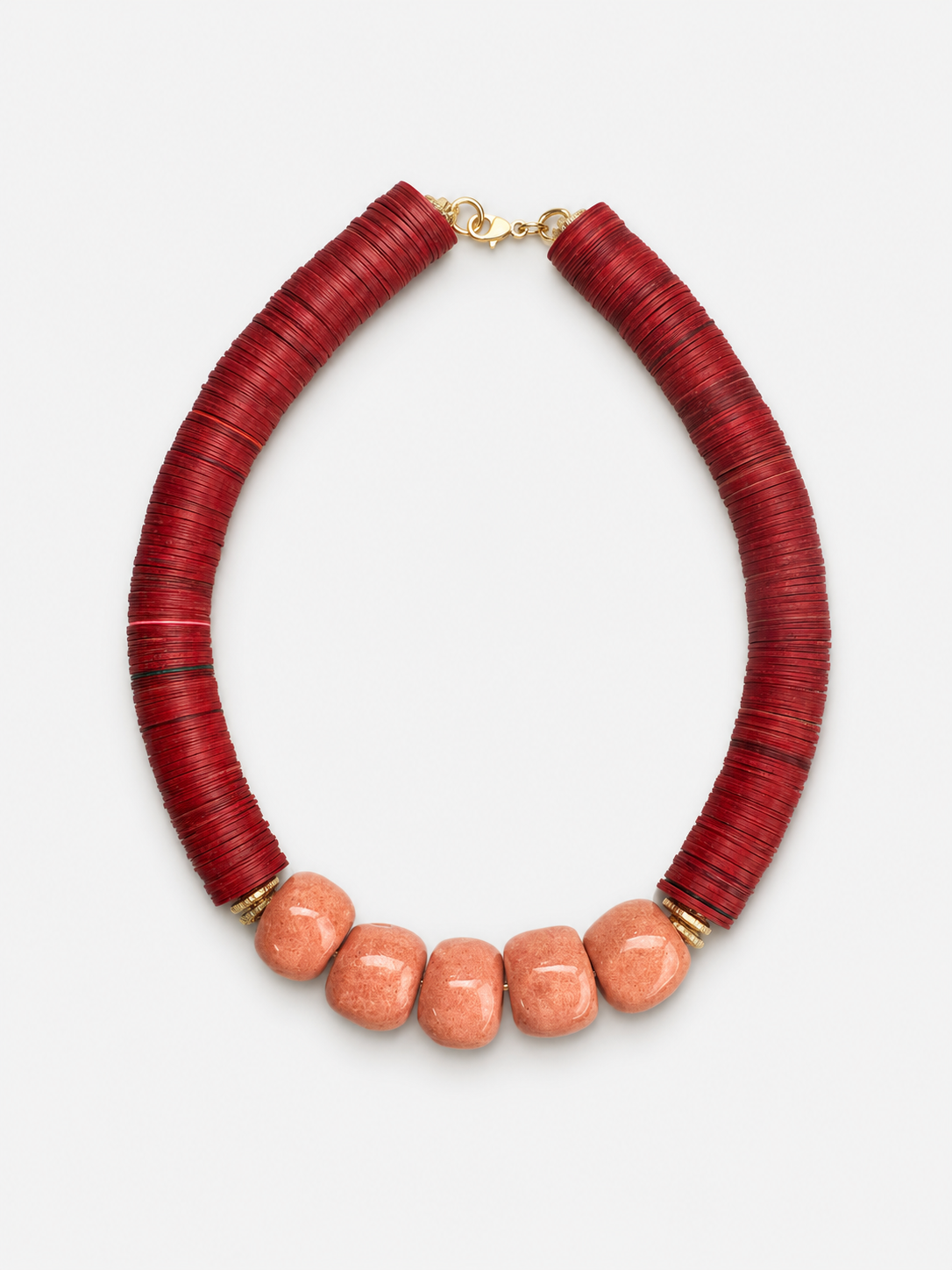 The High Summer Moana Necklace in Red