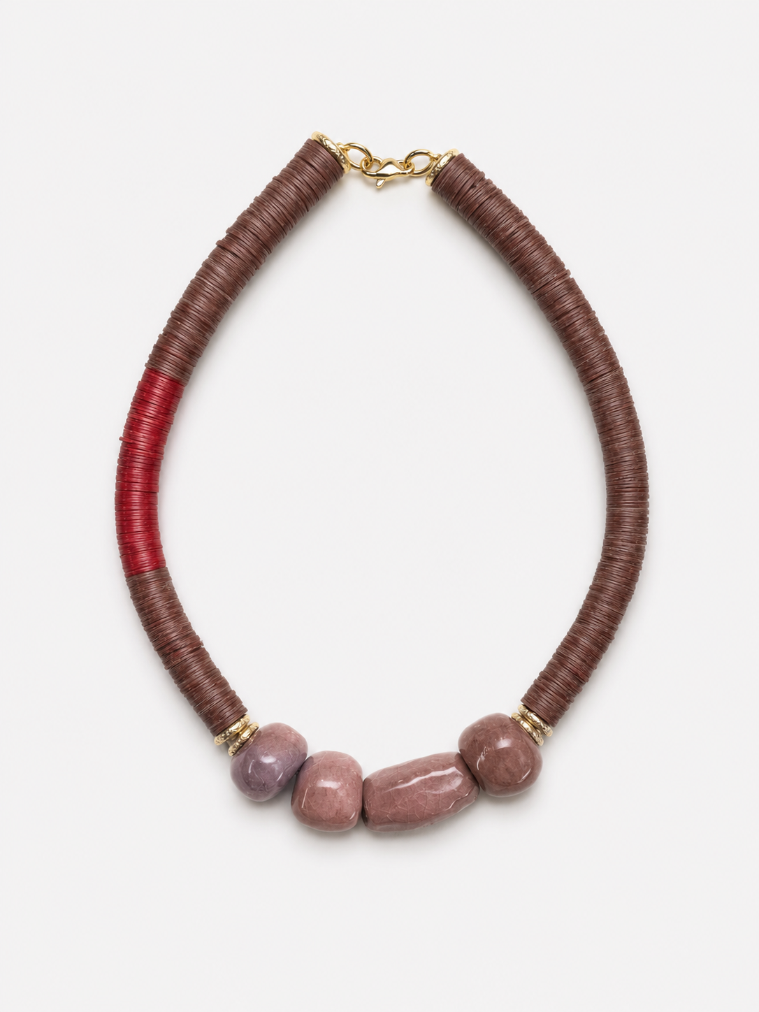 The High Summer Moana Necklace in Dark Violet
