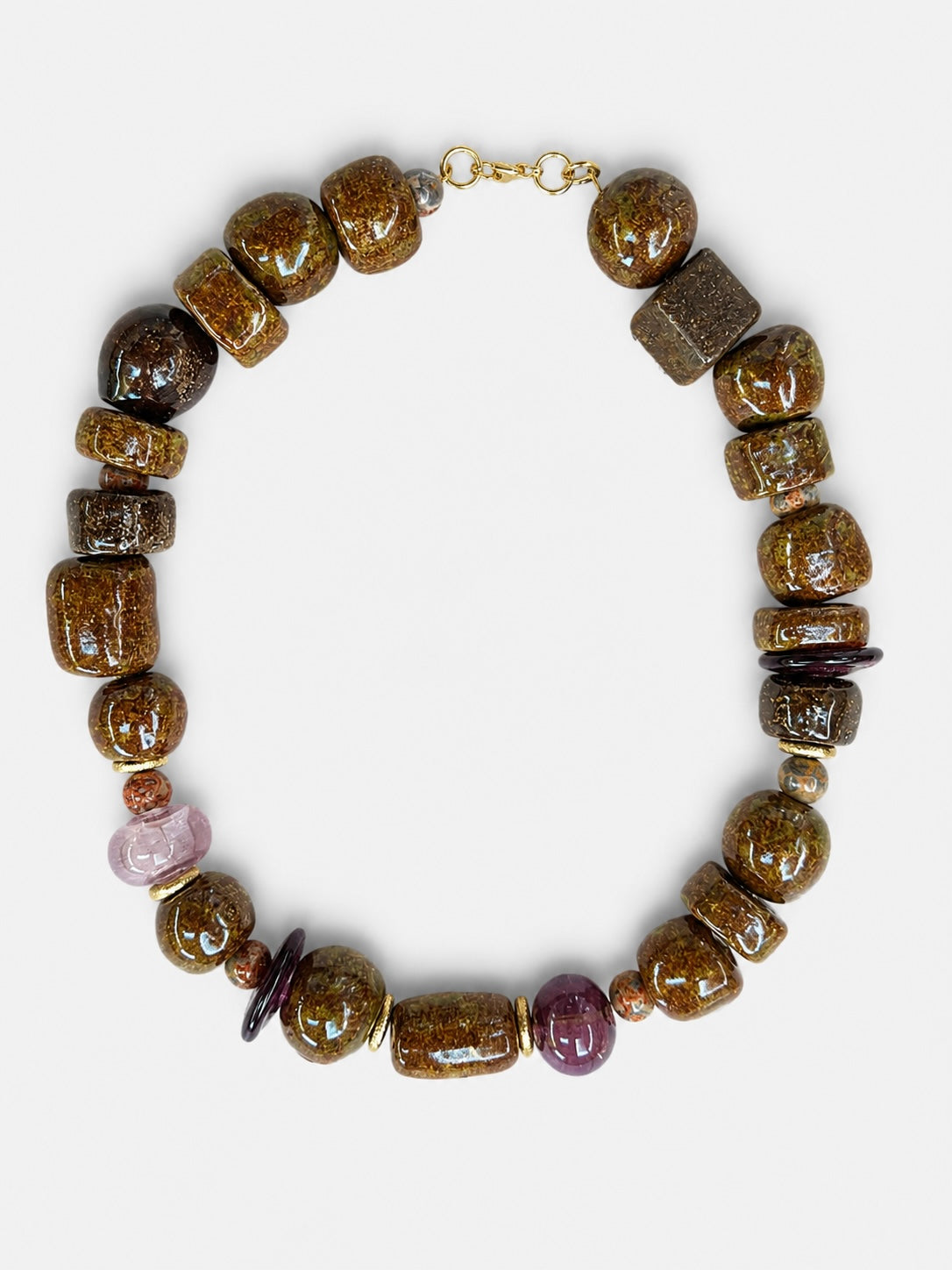 Collier en céramique fait main / Resort