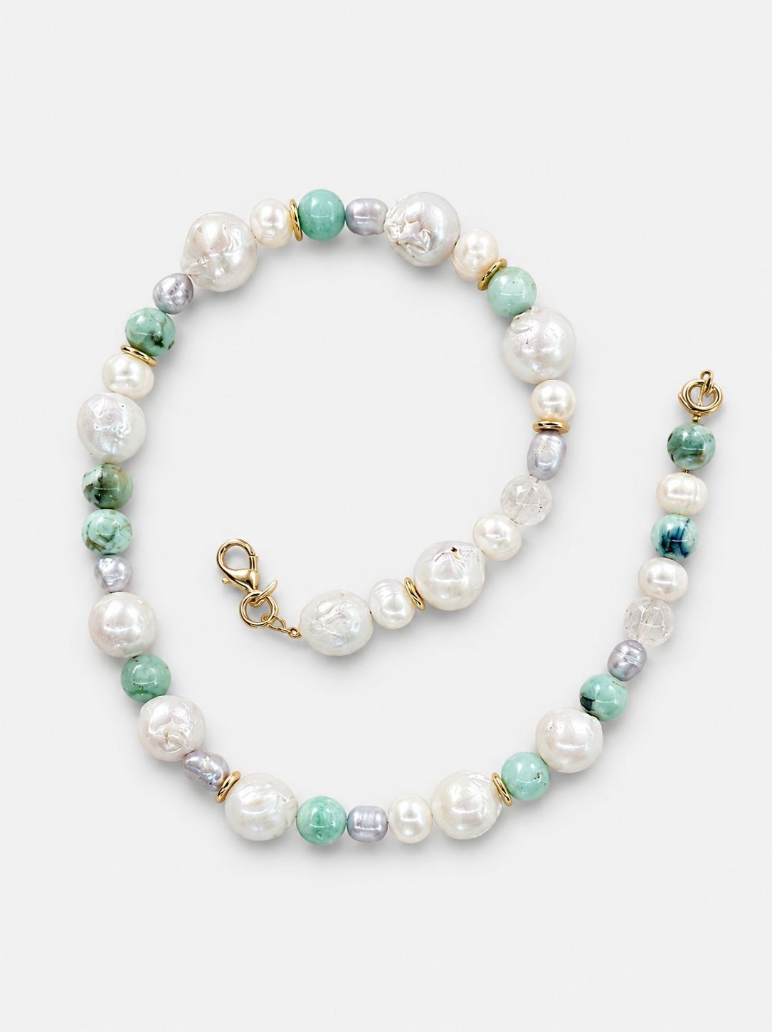 Holiday Pearl Medley Necklaces