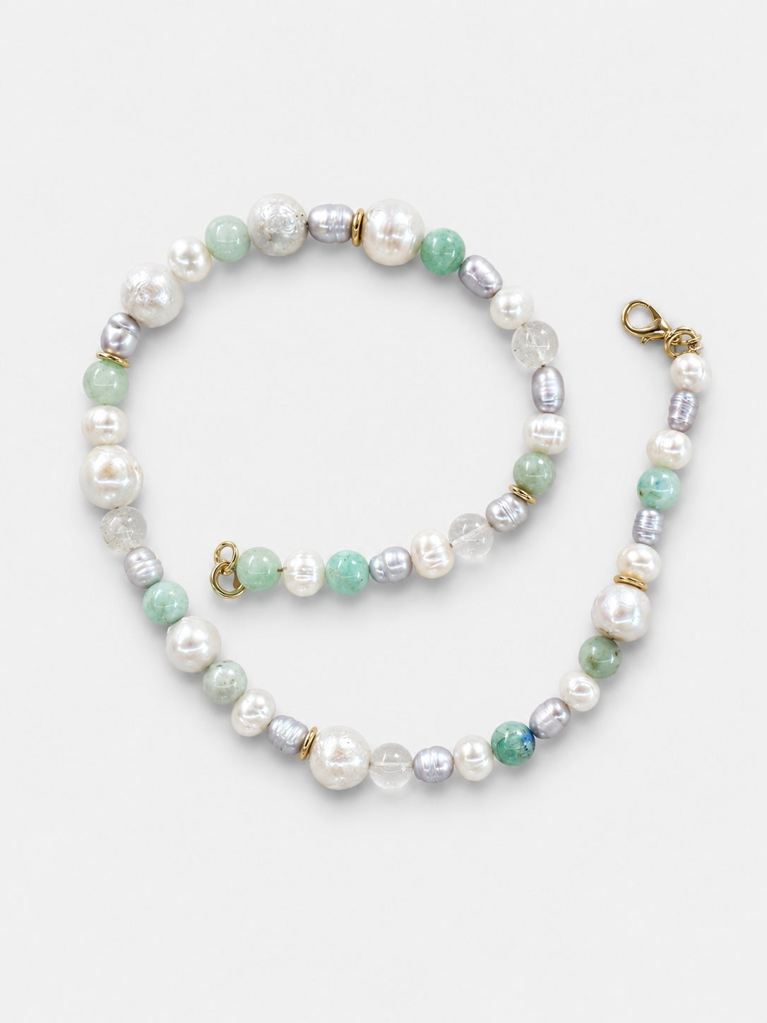 Holiday Pearl Medley Necklaces