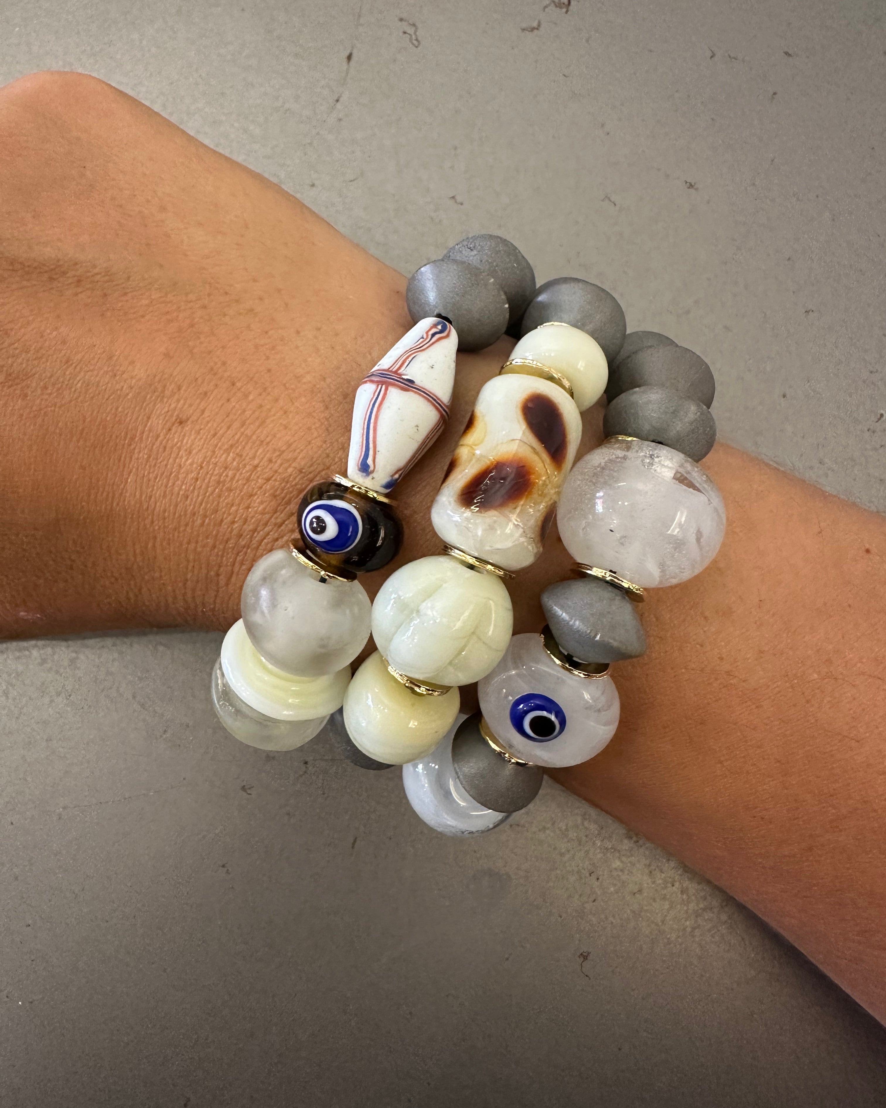 Summer 2025 Recycled Glass Bracelets - Drop II