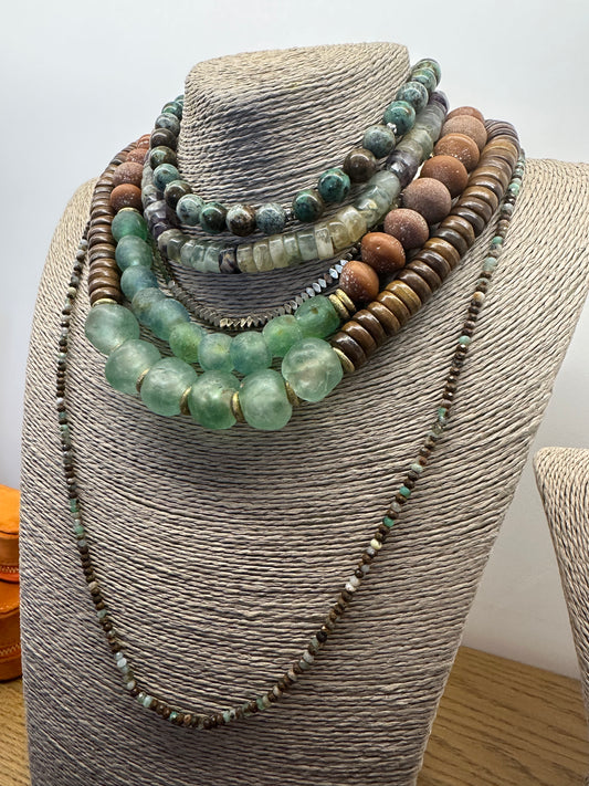 FW25 Mini Chrysoprase Medley Sautoir