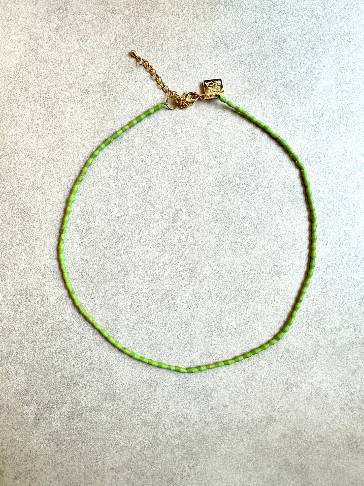 Jade Style Stone Rice Beads / Pre-fall / Final Sale