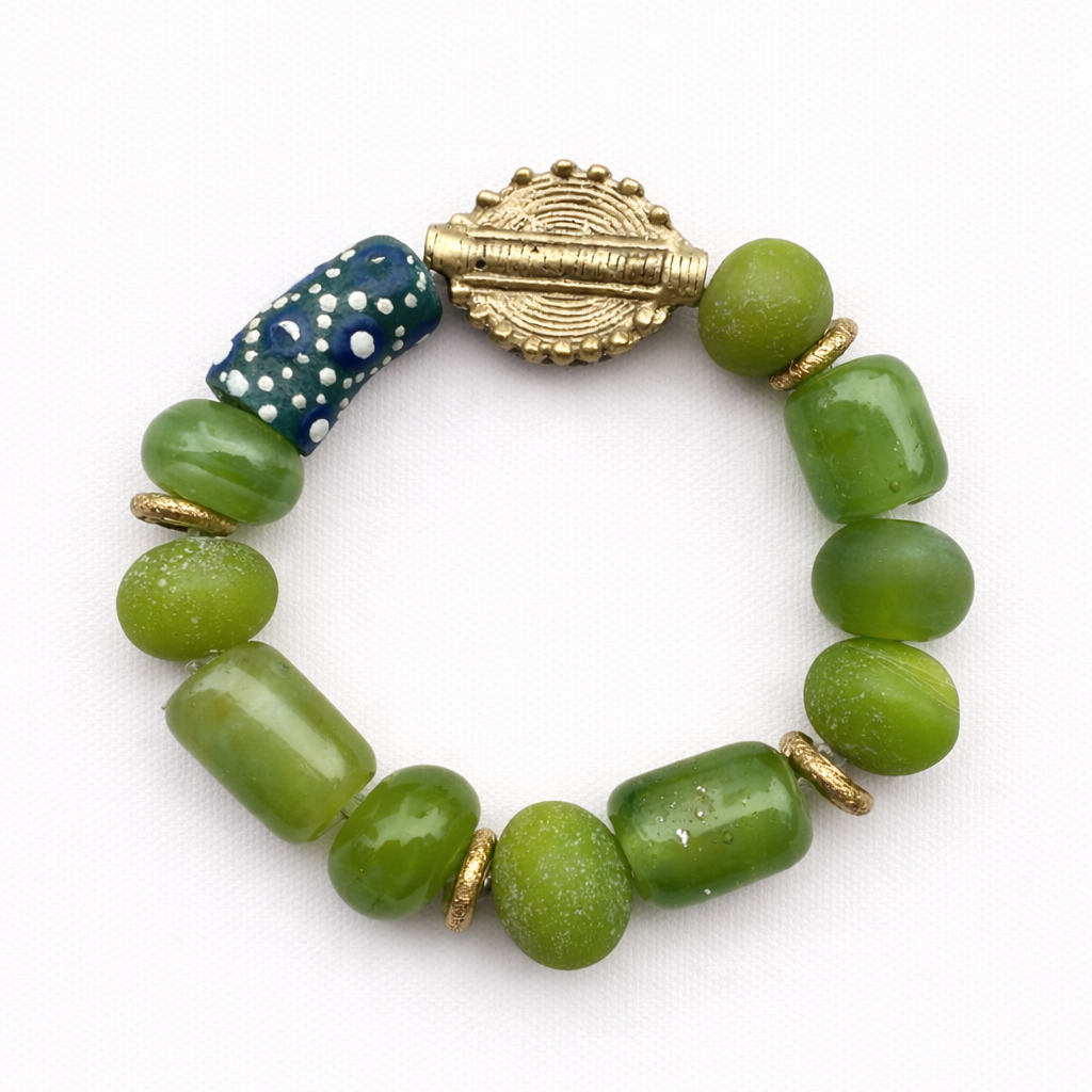 Green sun baule bracelets