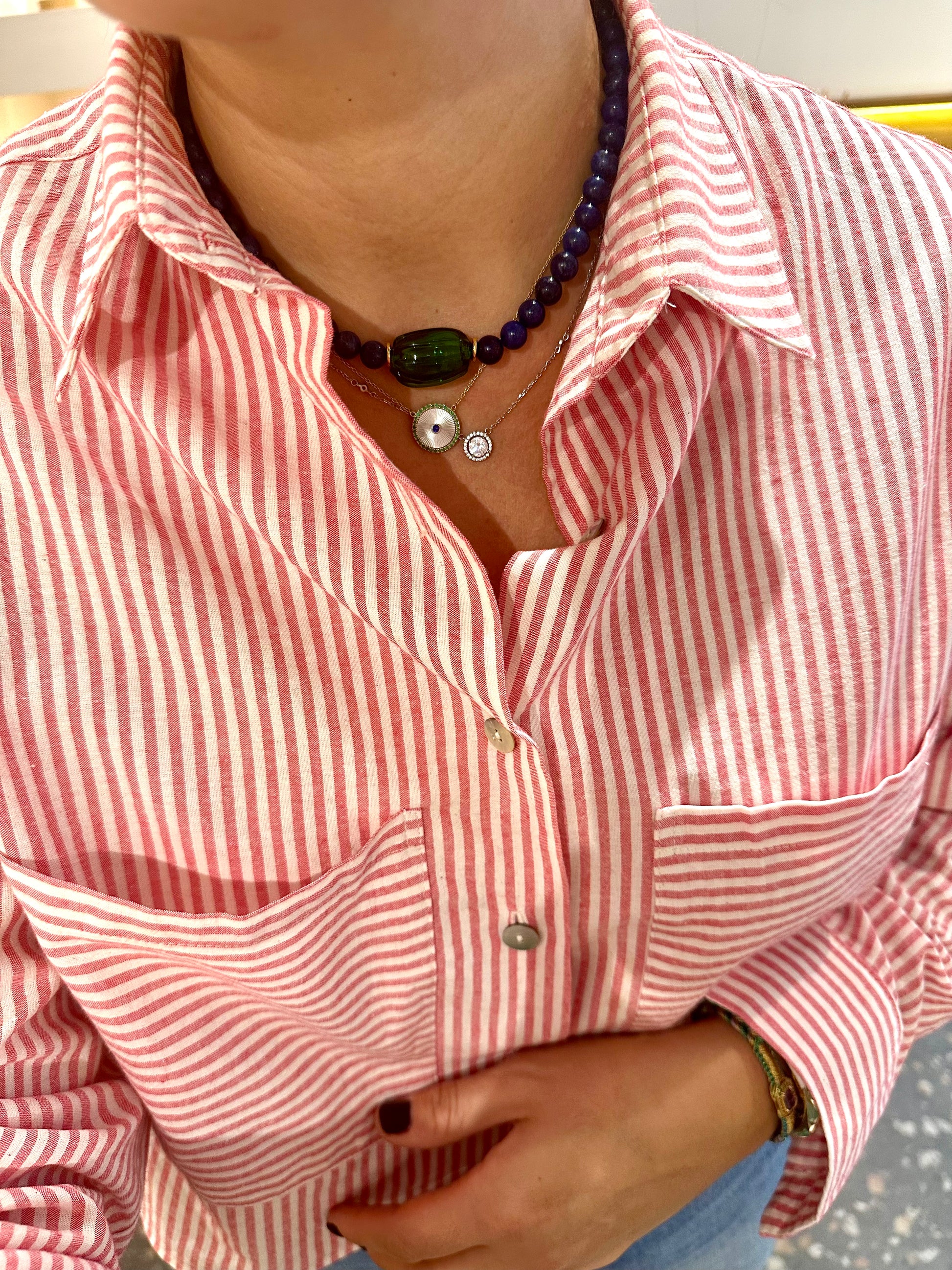 Collier Bini Murano FW25 Deux