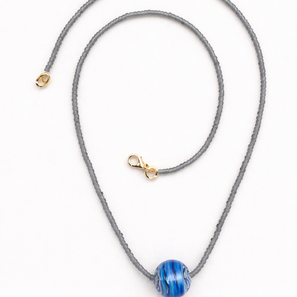 The Murano Boule Necklace Two