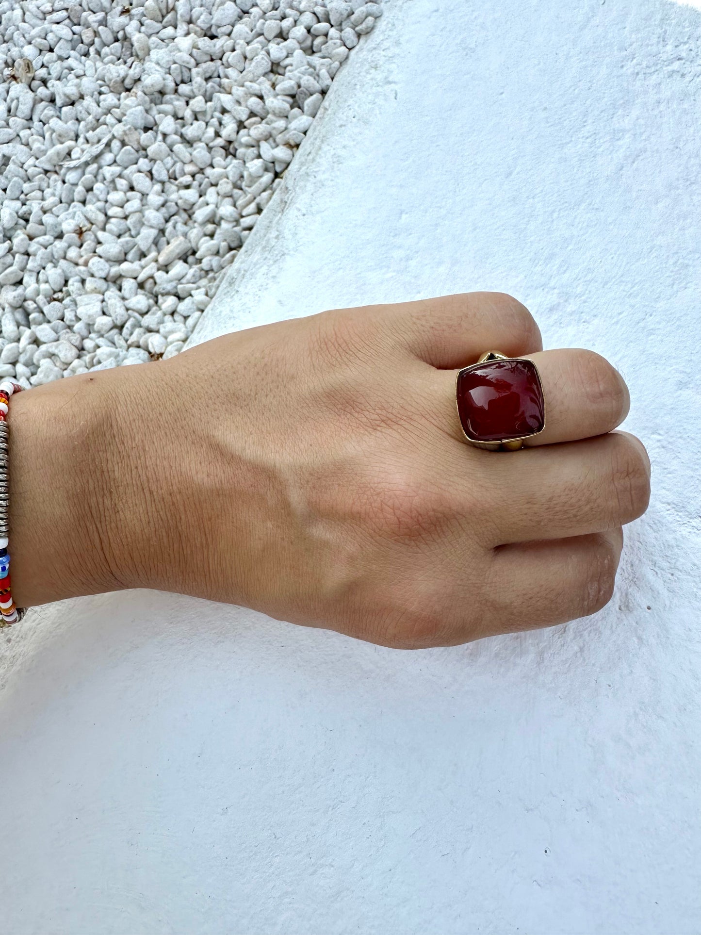 Carnelian Ring Three