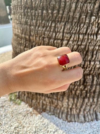 Carnelian Ring Three