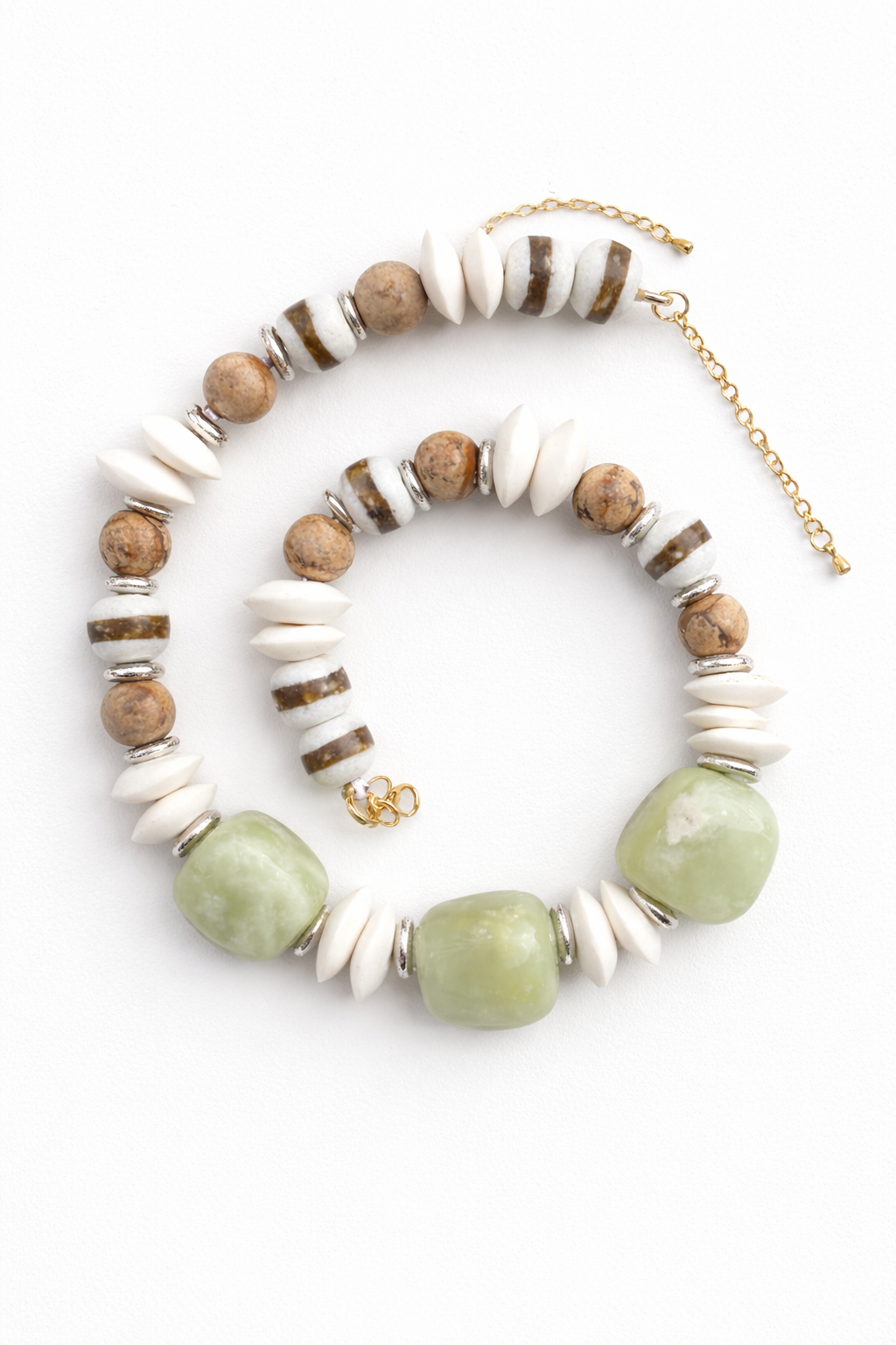 The Moana Necklace in Mint