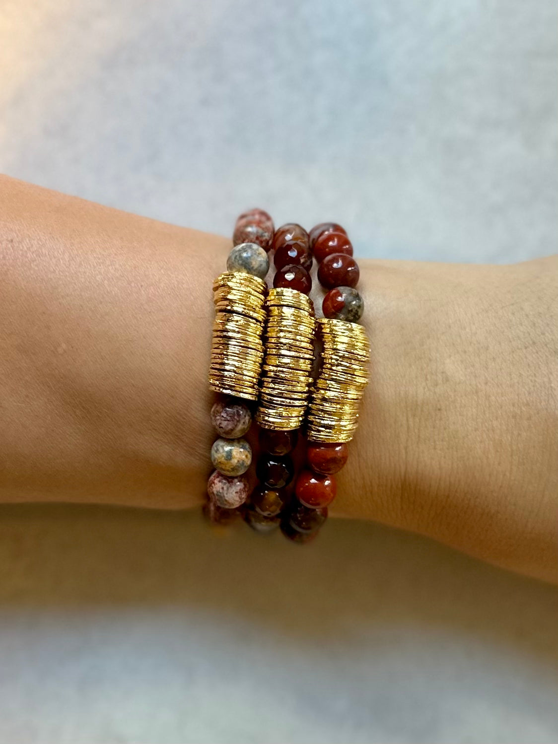 Bini Bracelets with Natural Stones / Fall24